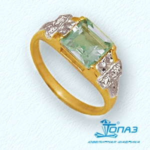 

Кольцо с фианитами Линии Любви, Кольцо Т93201265