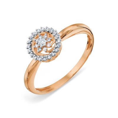 

Кольцо с бриллиантами Линии Любви, Кольцо Т14101А899