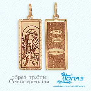

Иконка из красного золота Линии Любви, Иконки Т100432386
