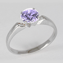 

Кольцо с аметистом Линии Любви, Кольцо Т301012085