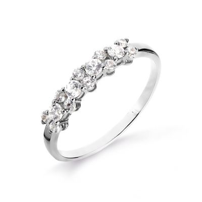 

Кольцо с Swarovski Zirconia Линии Любви, Кольцо Т302016148