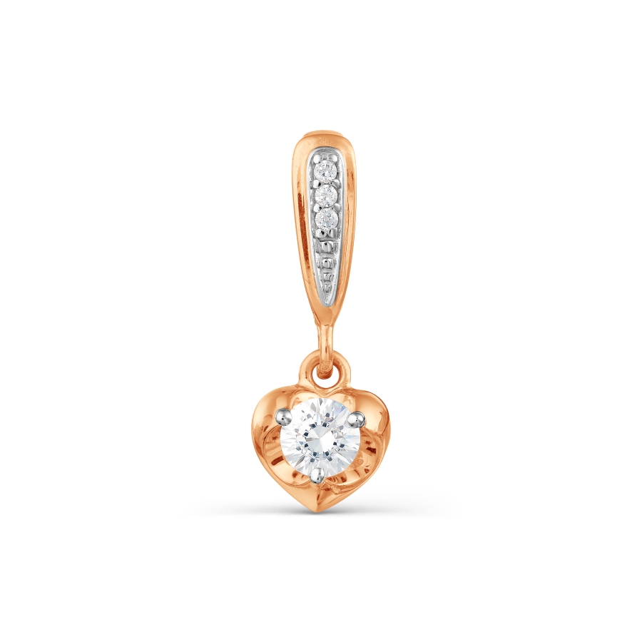 

Подвеска с Swarovski Zirconia Линии Любви, Подвески и кулоны Т147034549