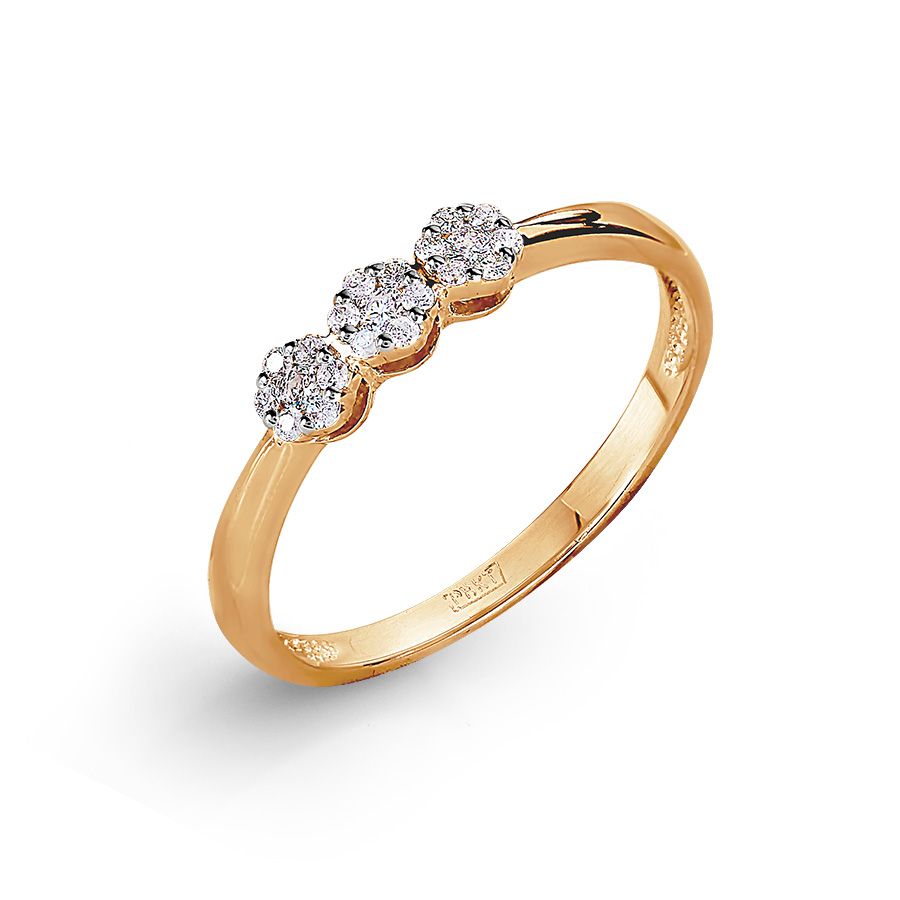 

Кольцо с бриллиантами Линии Любви