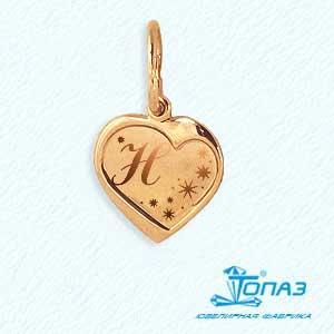 

Подвеска из красного золота Линии Любви, Подвески и кулоны Т100932285