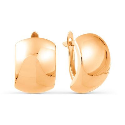 

Серьги из красного золота Линии Любви, Серьги Т100027573