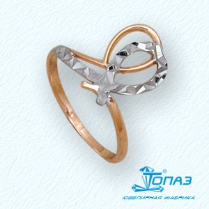 

Кольцо из красного золота Линии Любви