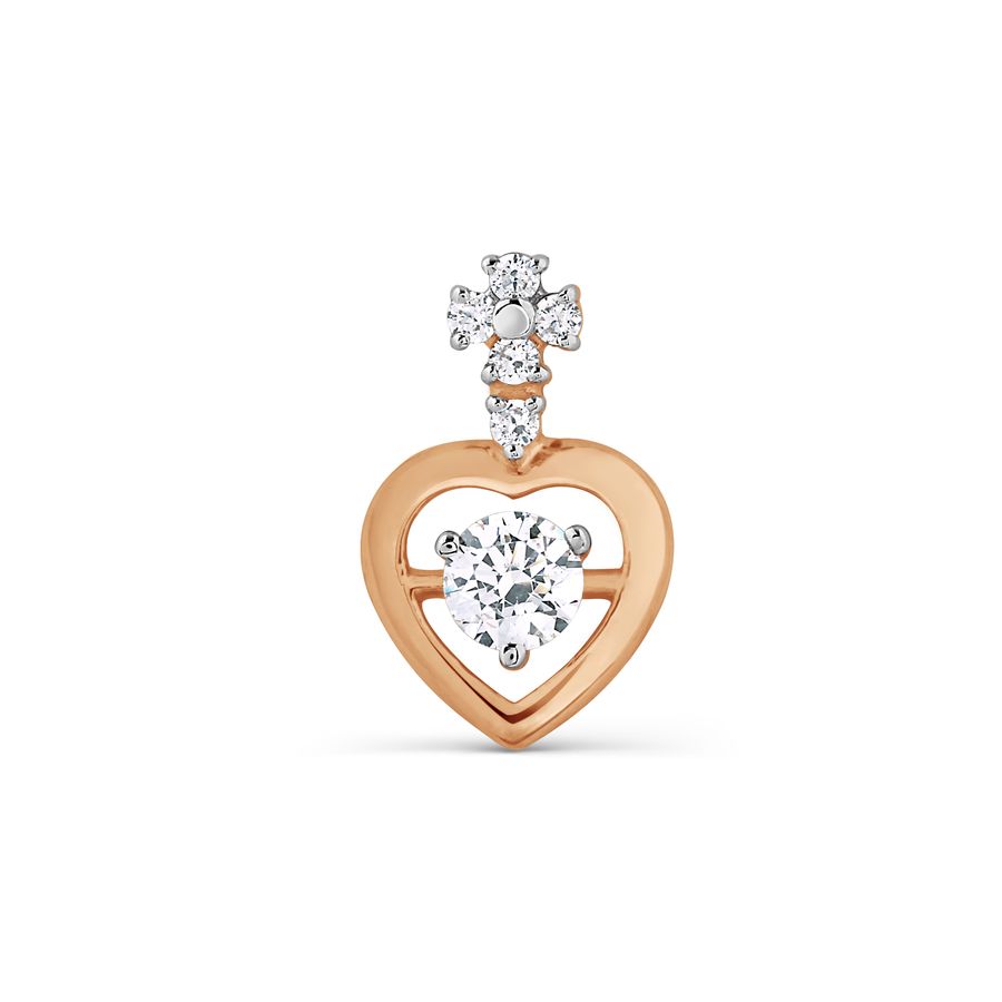 

Подвеска с Swarovski Zirconia Линии Любви