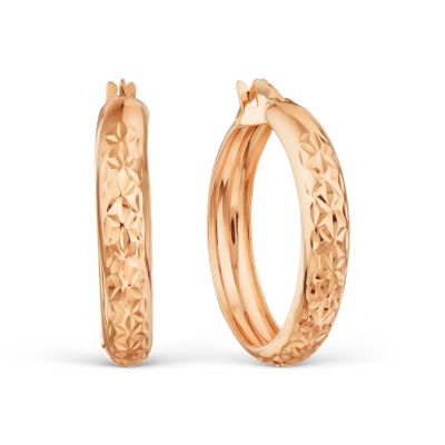

Серьги из красного золота Линии Любви, Серьги Т100626583