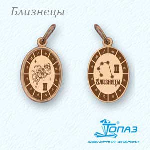 

Подвеска из красного золота Линии Любви, Подвески и кулоны Т10093430