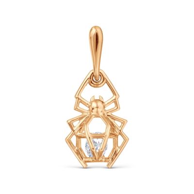 

Подвеска с Swarovski Zirconia Линии Любви, Подвески и кулоны Т107035433