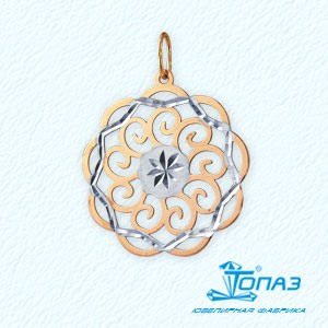 

Подвеска из красного золота Линии Любви, Подвески и кулоны Т140631212