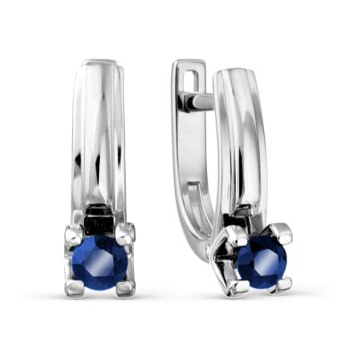 

Серьги с сапфирами Линии Любви