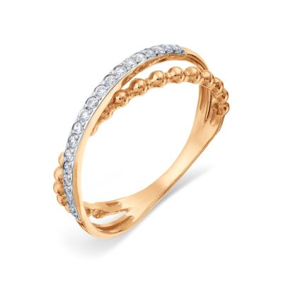 

Кольцо с фианитами Линии Любви, Кольцо Т14701А940