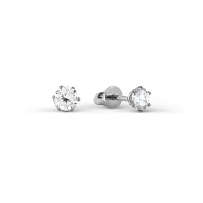 

Серьги с Swarovski Zirconia Линии Любви, Серьги Т302027132