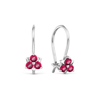

Серьги с Swarovski Zirconia Линии Любви, Серьги Т30202Б232