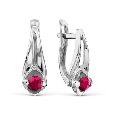 

Серьги с рубинами Линии Любви, Серьги Т30102Б620