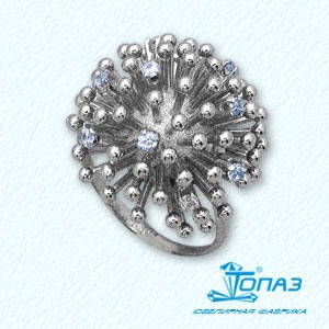 

Кольцо с фианитами Линии Любви, Кольцо Т33201732