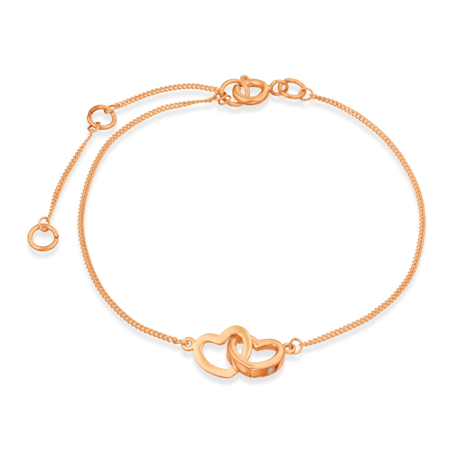 

Браслет с фианитом Линии Любви