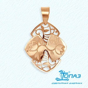 

Подвеска из красного золота Линии Любви, Подвески и кулоны Т110931814