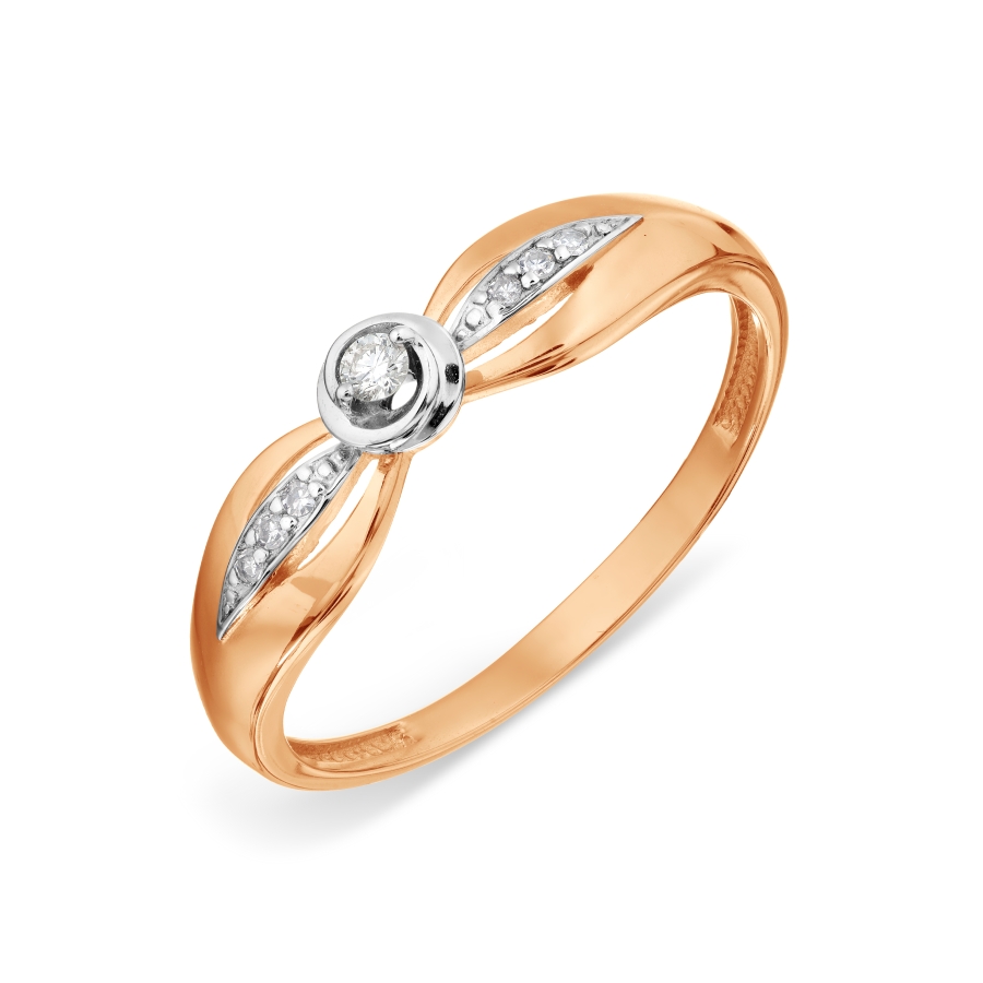 

Кольцо с бриллиантами Линии Любви, Кольцо Т136018763