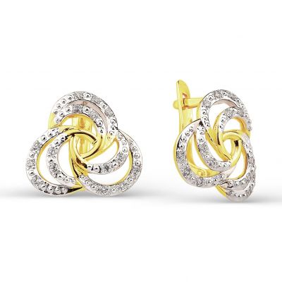 

Серьги с фианитами Линии Любви, Серьги Т942023847