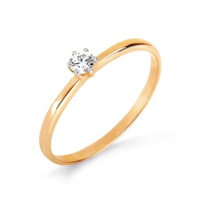 

Кольцо с Swarovski Zirconia Линии Любви, Кольцо Т142017109