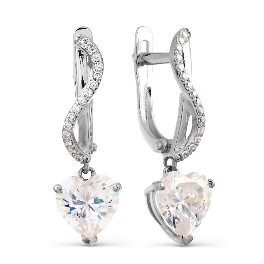 

Серьги с фианитами Линии Любви, Серьги Т307027671