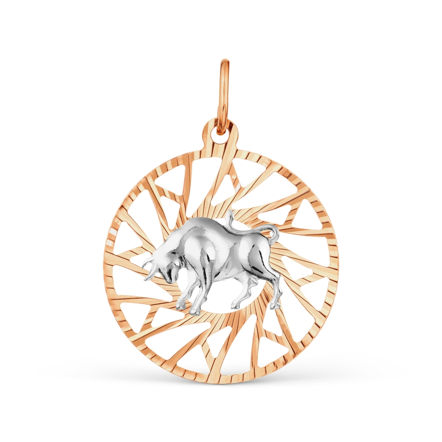 

Подвеска из красного золота Линии Любви