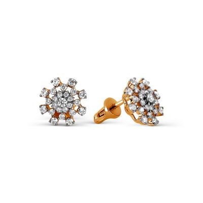 

Серьги с Swarovski Zirconia Линии Любви, Серьги Т142027072