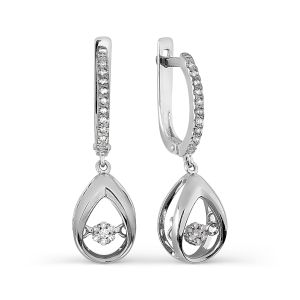 

Серьги с бриллиантами Линии Любви