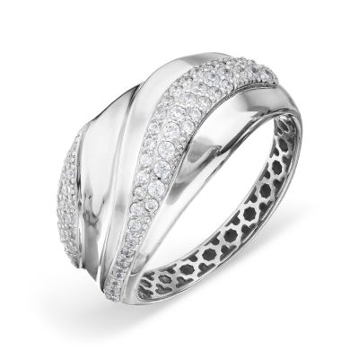 

Кольцо с Swarovski Zirconia Линии Любви, Кольцо Т30201А339