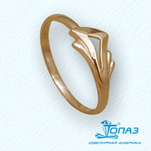 

Кольцо из красного золота Линии Любви, Кольцо Т10001463