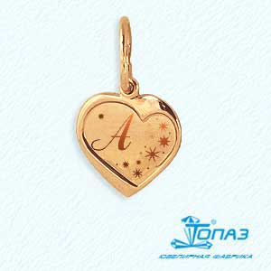 

Подвеска из красного золота Линии Любви, Подвески и кулоны Т100932275