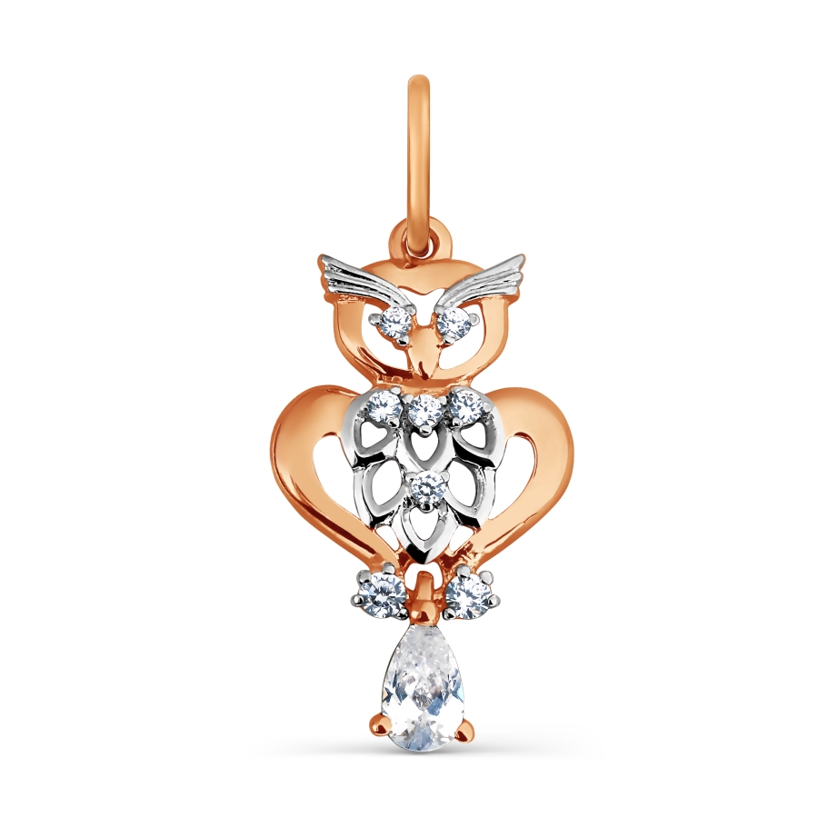 

Подвеска с фианитами Линии Любви, Подвески и кулоны Т147033928