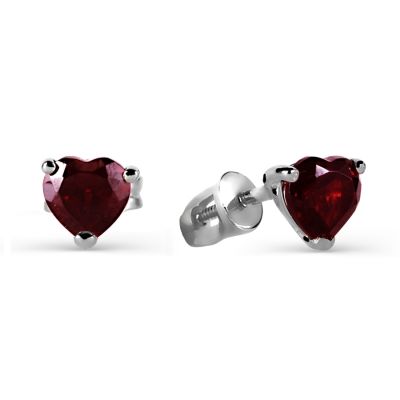 

Серьги с гранатами Линии Любви, Серьги Т301026111-01