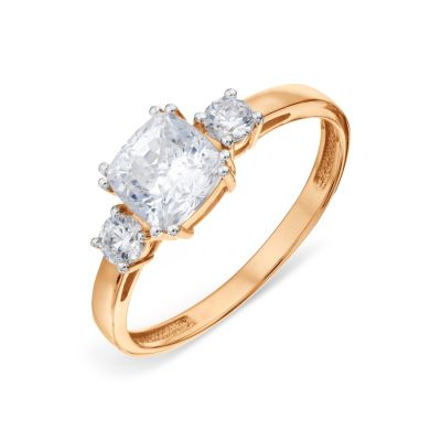 

Кольцо с Swarovski Zirconia Линии Любви, Кольцо Т14201А351