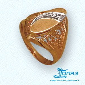 

Кольцо с фианитами Линии Любви, Кольцо Т13205001