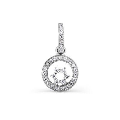

Подвеска с Swarovski Zirconia Линии Любви, Подвески и кулоны Т307034443