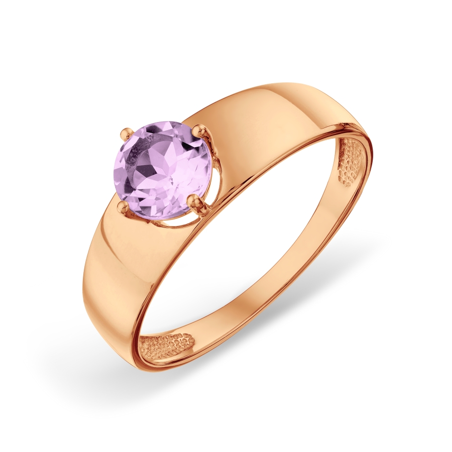 

Кольцо с аметистом Линии Любви