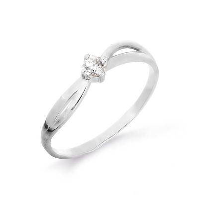 

Кольцо с Swarovski Zirconia Линии Любви, Кольцо Т302016172