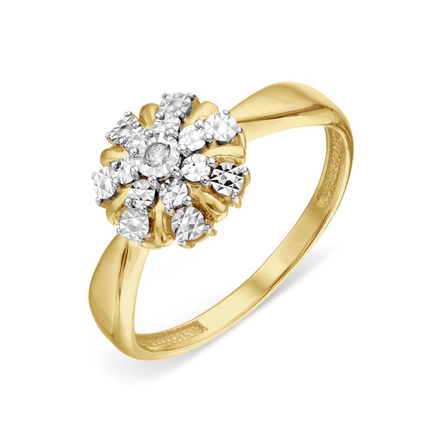 

Кольцо с бриллиантом Линии Любви