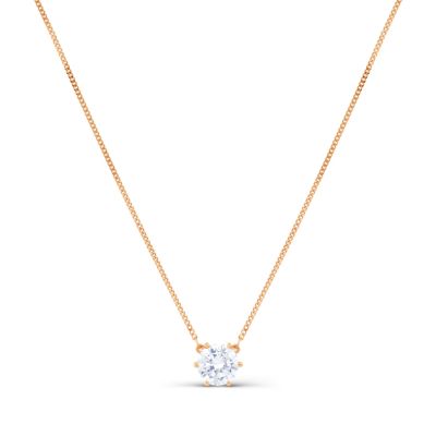 

Колье с фианитом Линии Любви, Колье Т10211569