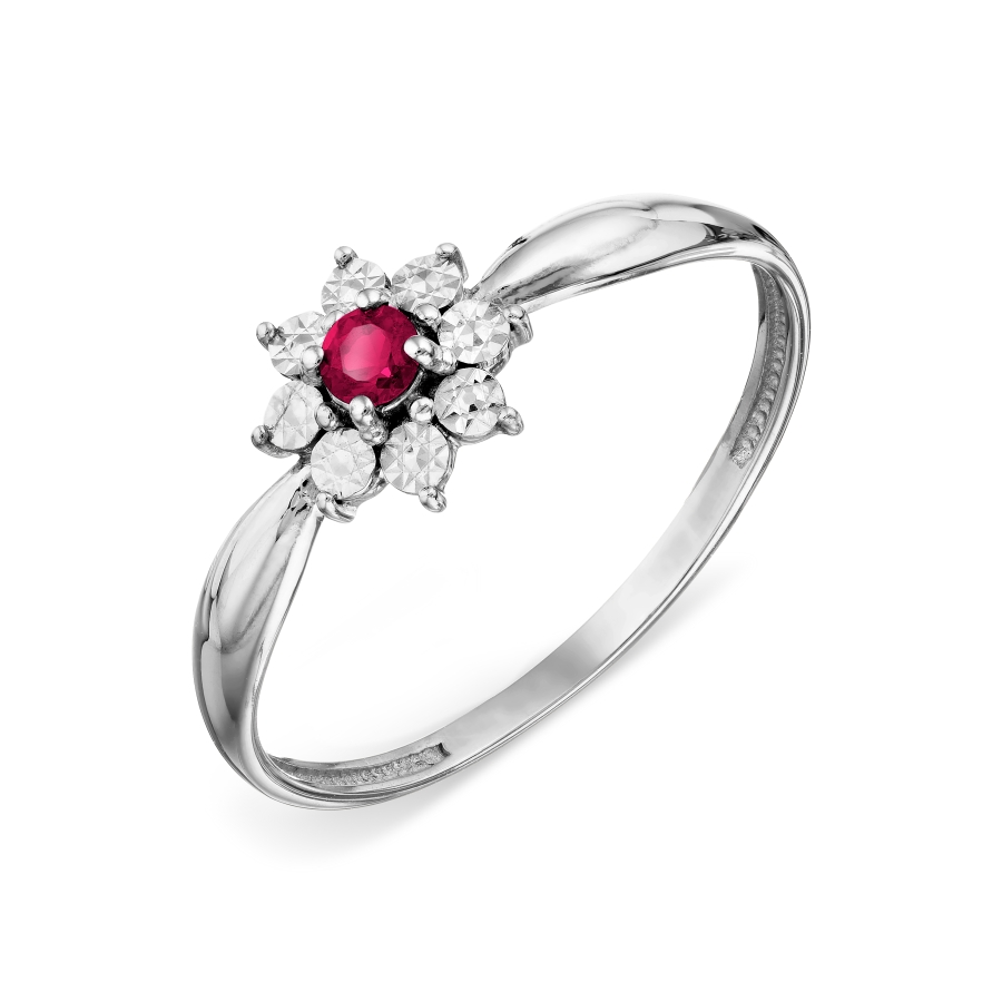 

Кольцо с рубином Линии Любви, Кольцо Т30561А092