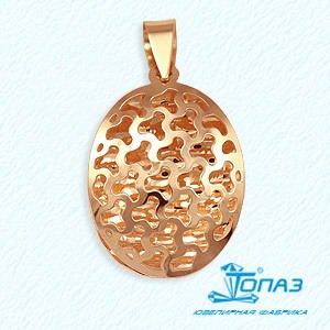 

Подвеска из красного золота Линии Любви, Подвески и кулоны Т110631822