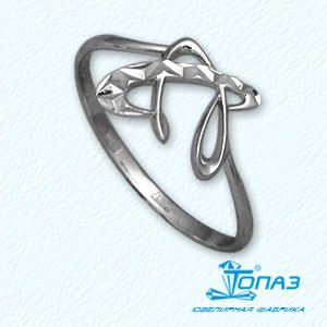 

Кольцо из белого золота Линии Любви, Кольцо Т30061792