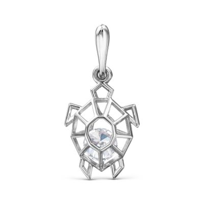 

Подвеска с Swarovski Zirconia Линии Любви, Подвески и кулоны Т307035436