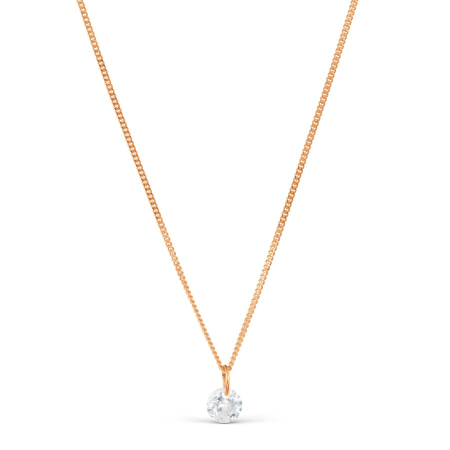 

Колье с фианитом Линии Любви, Колье Т10211596