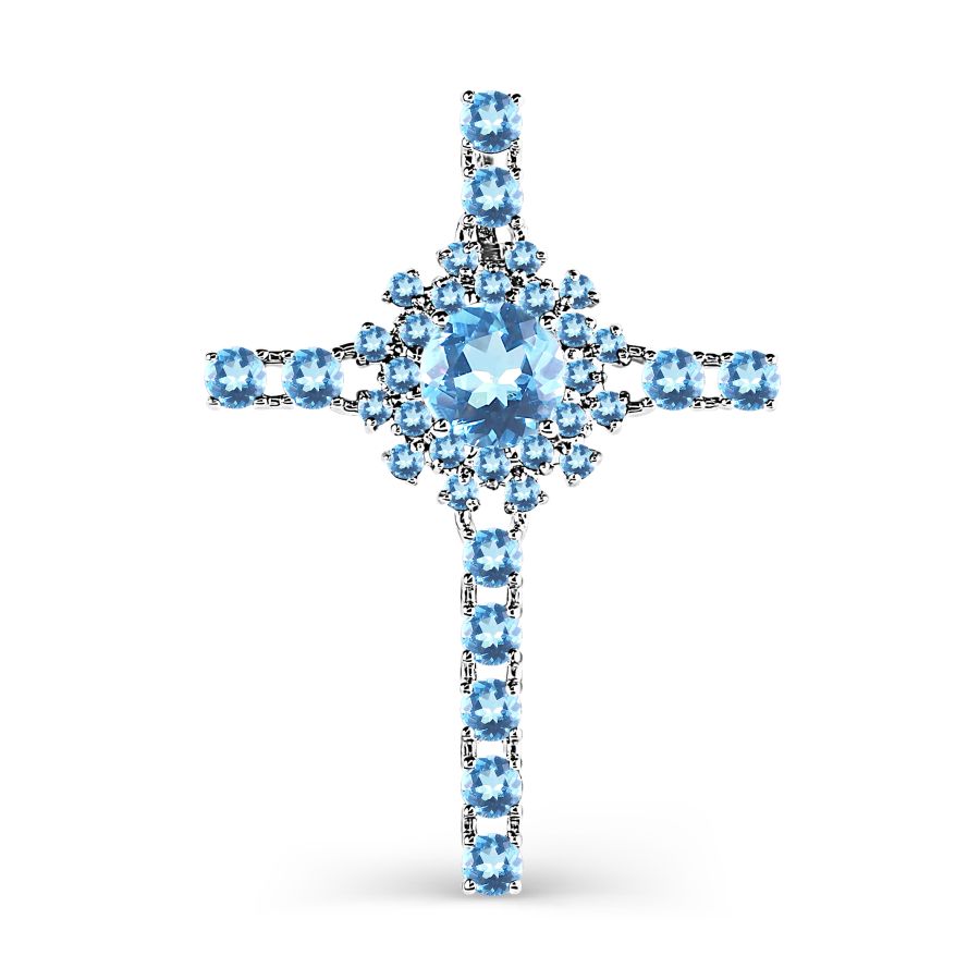 

Подвеска с топазами Линии Любви, Подвески и кулоны Т30106552