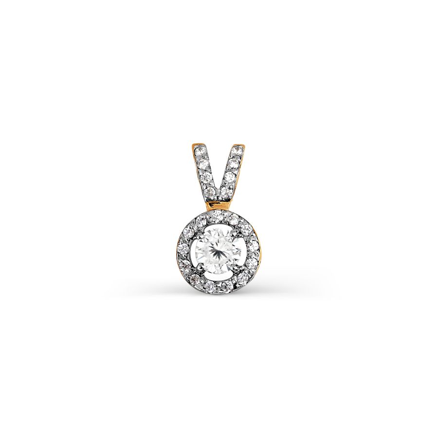 

Подвеска с Swarovski Zirconia Линии Любви, Подвески и кулоны Т147034342