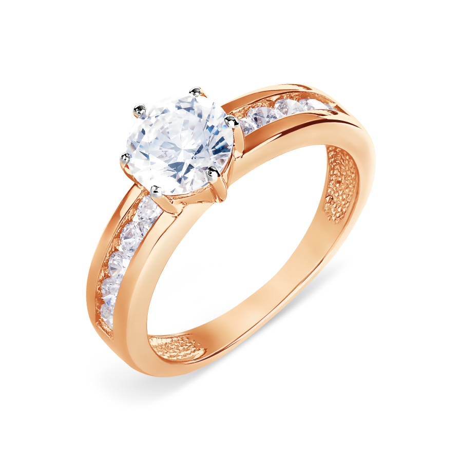 

Кольцо с Swarovski Zirconia Линии Любви, Кольцо Т142017020